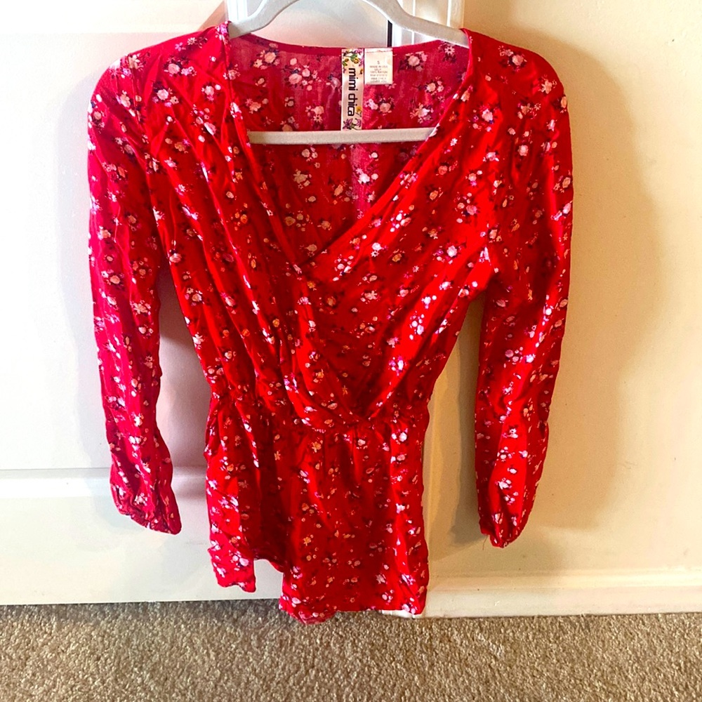 Long sleeve romper